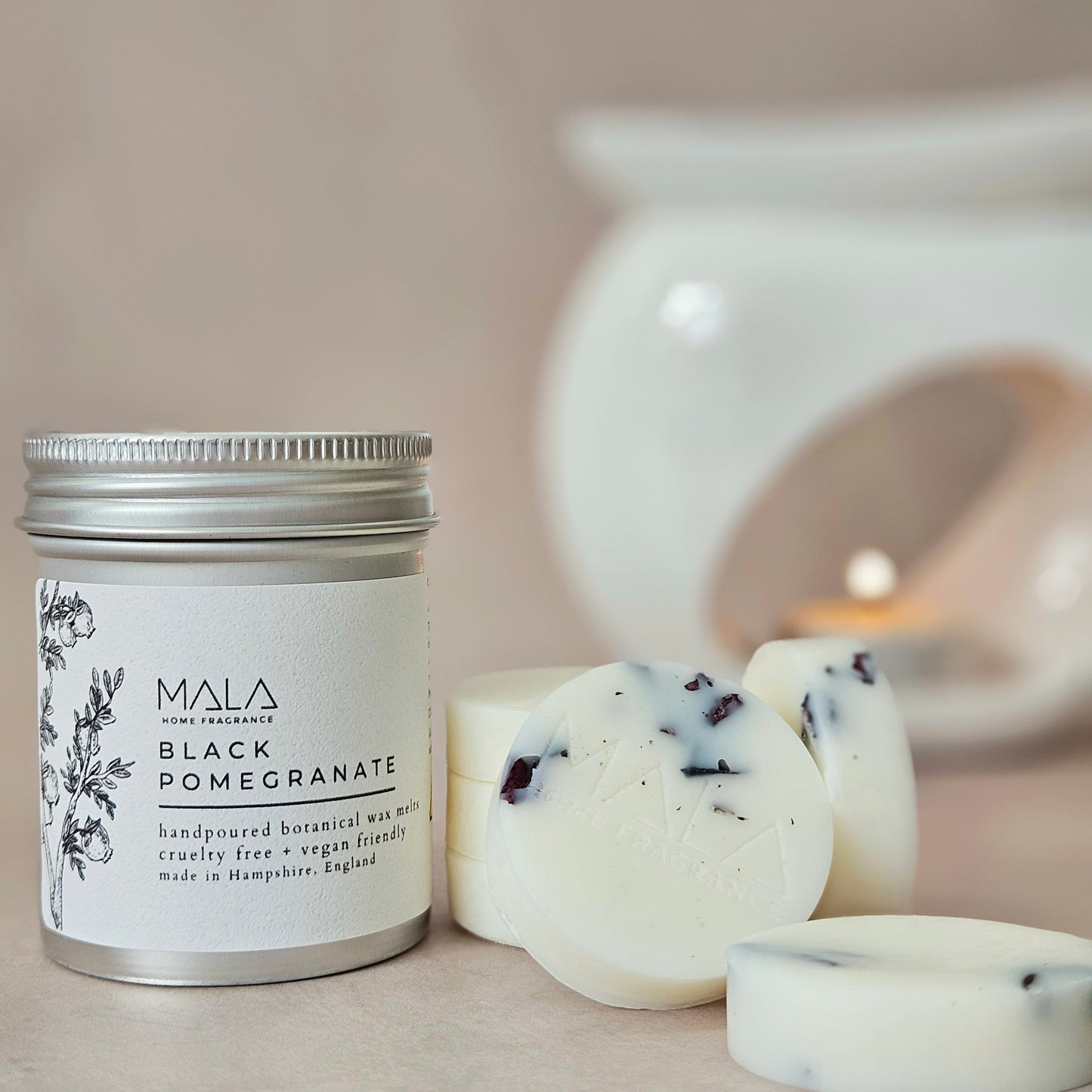 Black Pomegranate Wax Melts (DISCONTINUED)