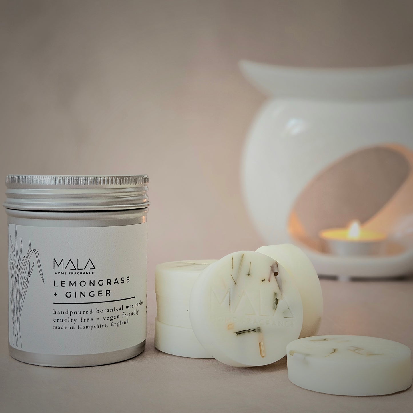 Lemongrass + Ginger Wax Melts