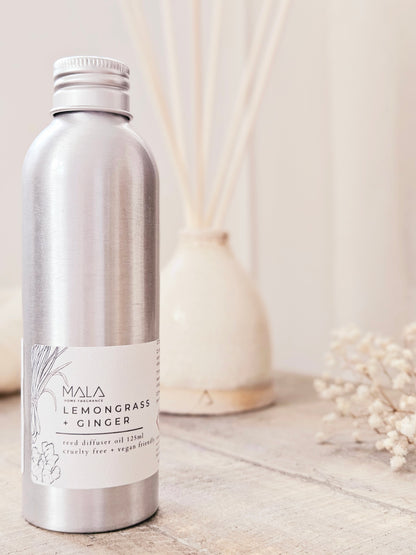 Reed Diffuser Oil - Lemongrass + Ginger