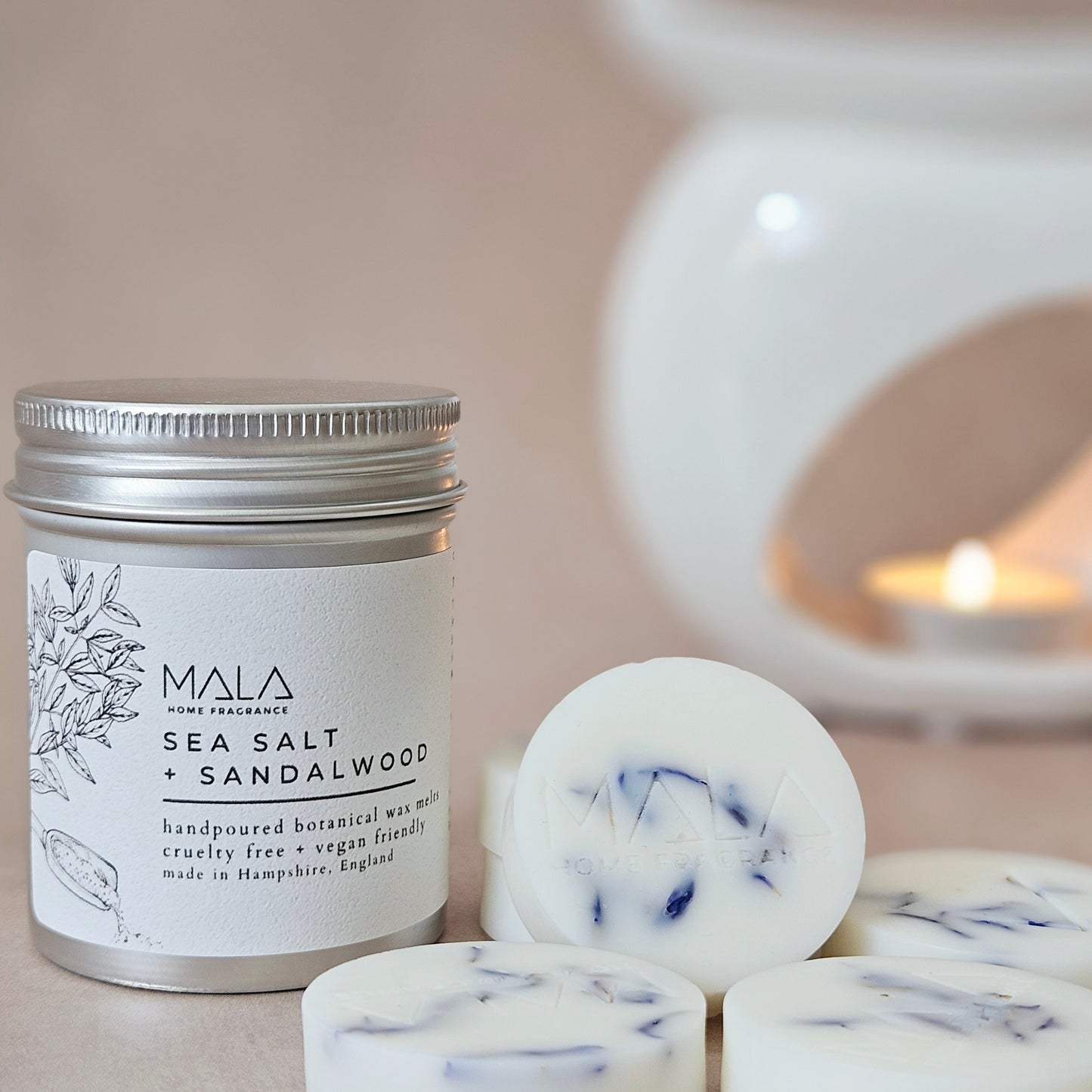 Sea Salt + Sandalwood Wax Melts