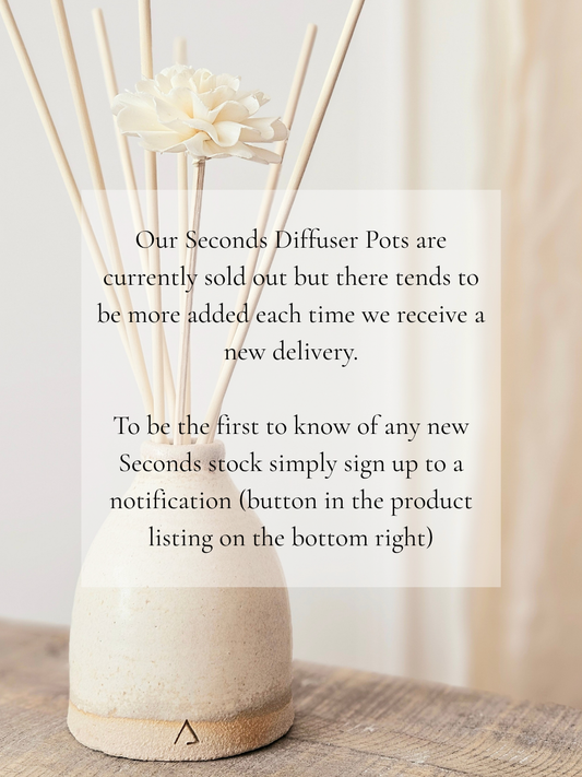 Ceramic Reed Diffuser Pot (Seconds)