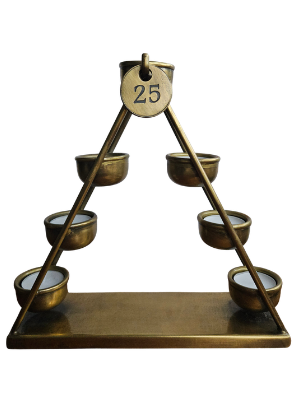 Advent Countdown Tealight Tree