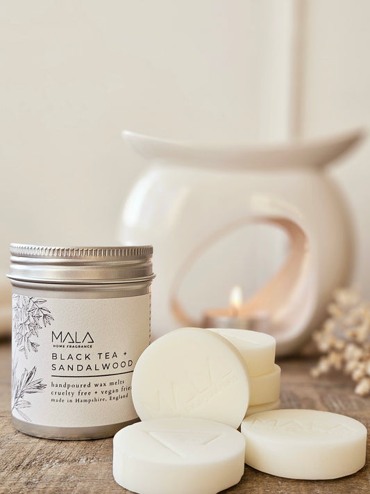 Black Tea + Sandalwood Wax Melts (DISCONTINUED)