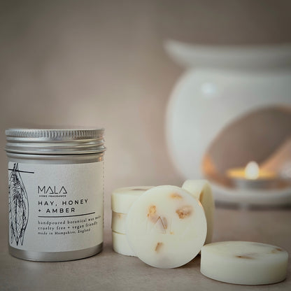 Hay, Honey + Amber Wax Melts