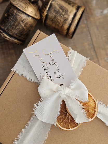 Wax Melt + Burner Festive Christmas Gift Box